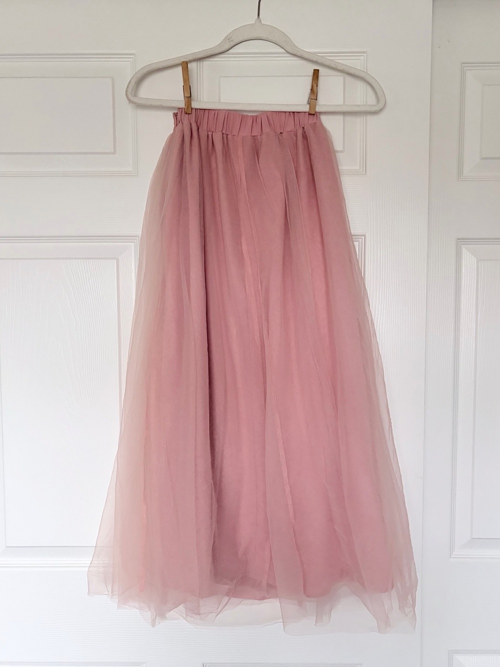 Roolee Baby Pink A-Line Tulle Skirt